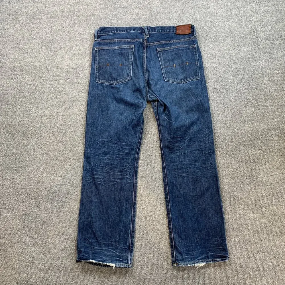 Polo Ralph Lauren Jeans Mens 36 Straight Leg‎ Regular Fit Riverside Wash Cotton